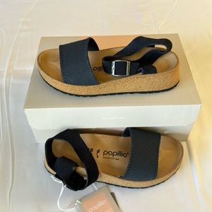 Papillio Glenda Midnight Narrow US 7 Sw